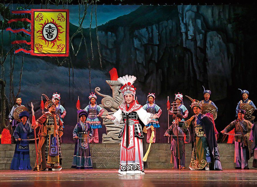 貴州省黔劇院新編大型傳統黔劇《九驛圖》于2010年初開始策劃創作，該劇本初步定稿之后，曾送交北京中國劇協...